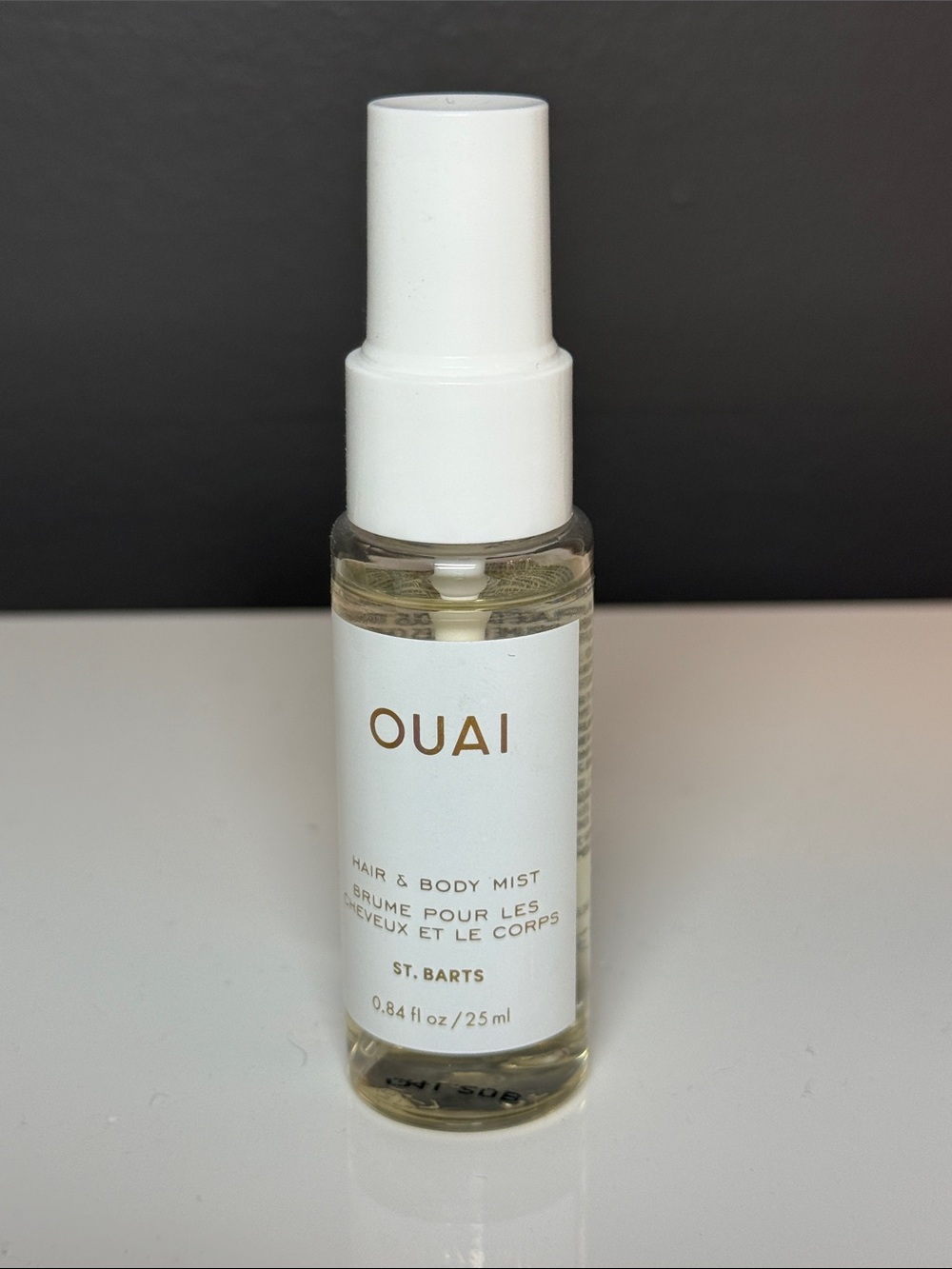 OUAI Hair & Body Mist — Travel Size, new/unused